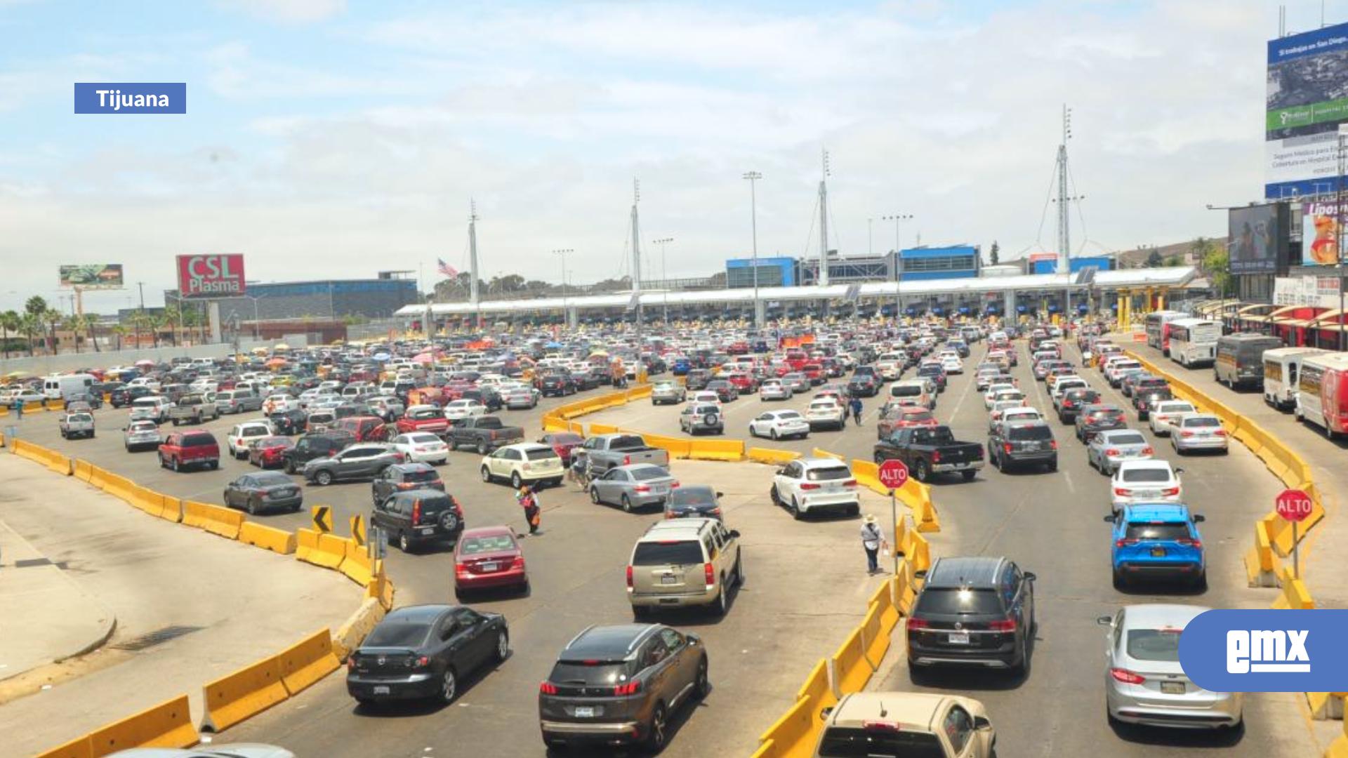 EMX-El-50%-de-quienes-cruzan-por-garita-de-San-Ysidro-acceden-a-EEUU-por-línea-Sentri