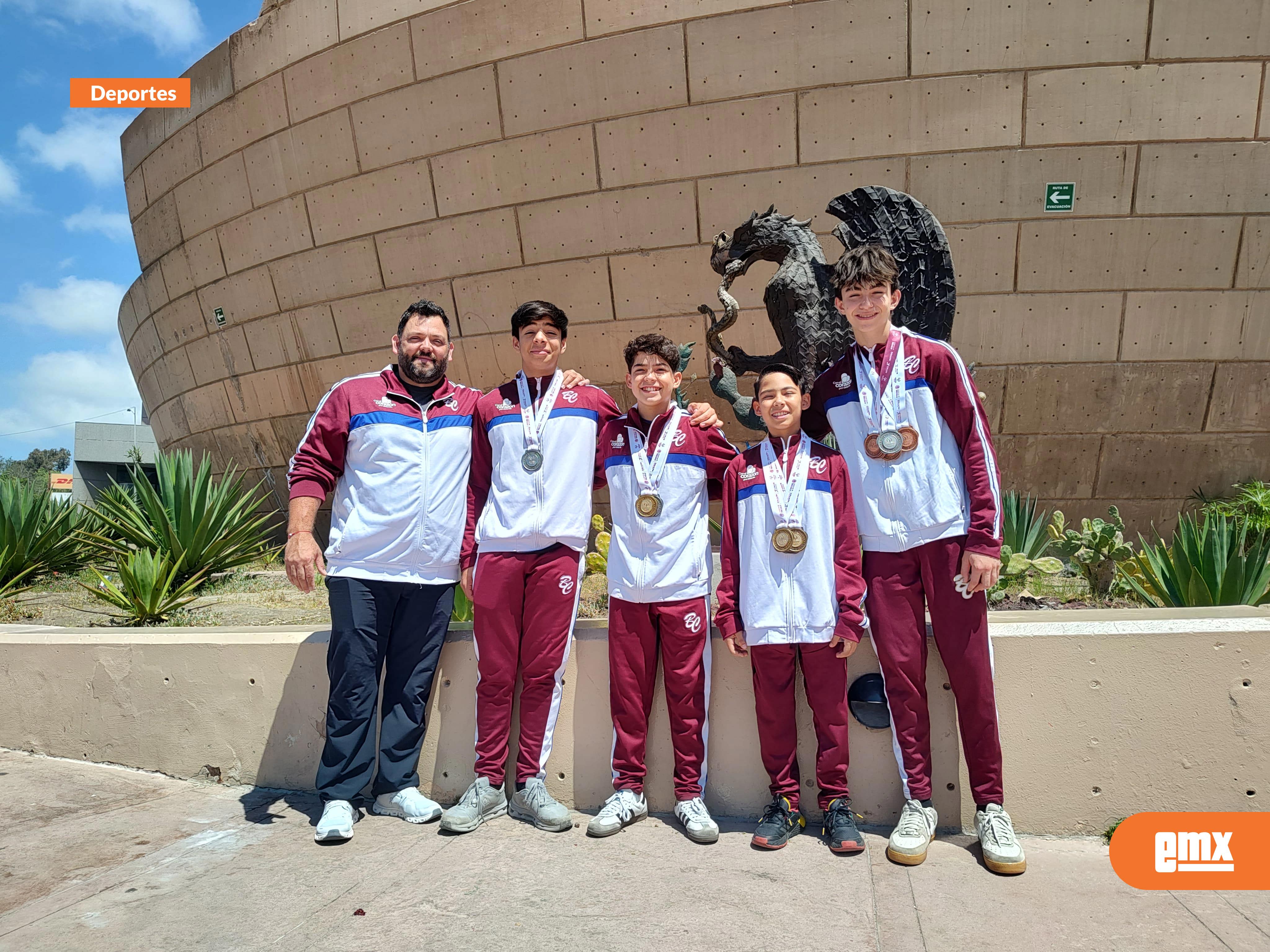 EMX-Brillan tijuanenses en  la gimnasia nacional 