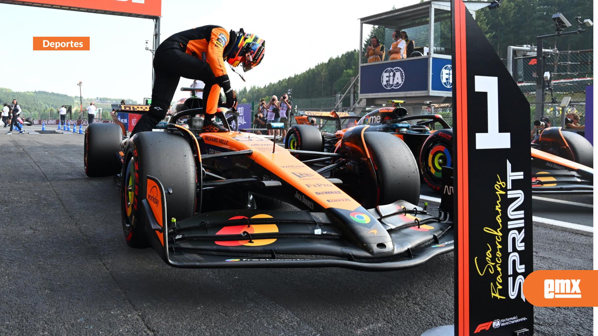 EMX-Oscar-Piastri-se-lleva-la-pole-para-la-carrera-sprint-en-Bélgica;-McLaren-domina-en-Spa
