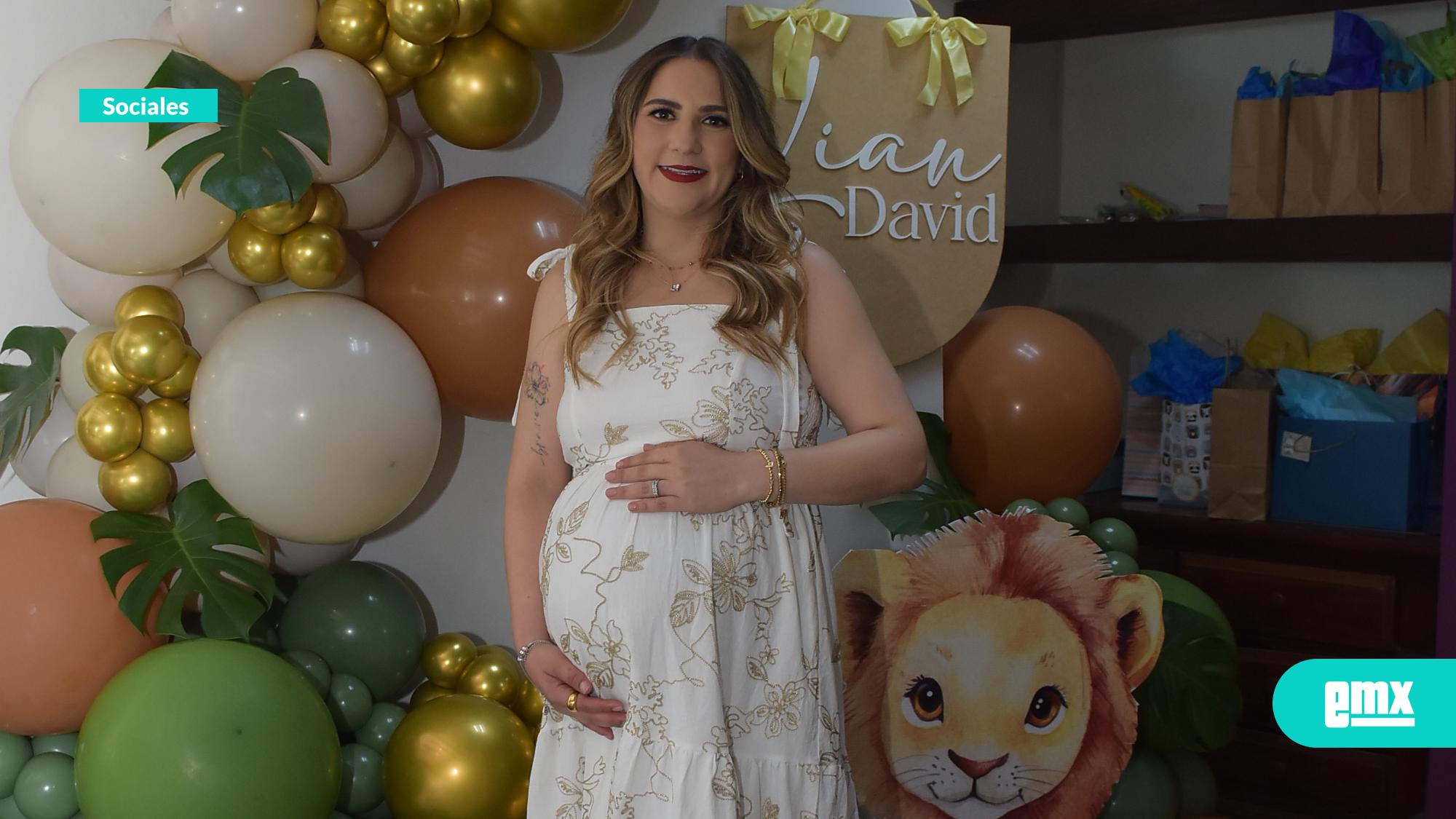 EMX-Tierno baby shower con temática selvática para Gabriela Moreno de Herrera