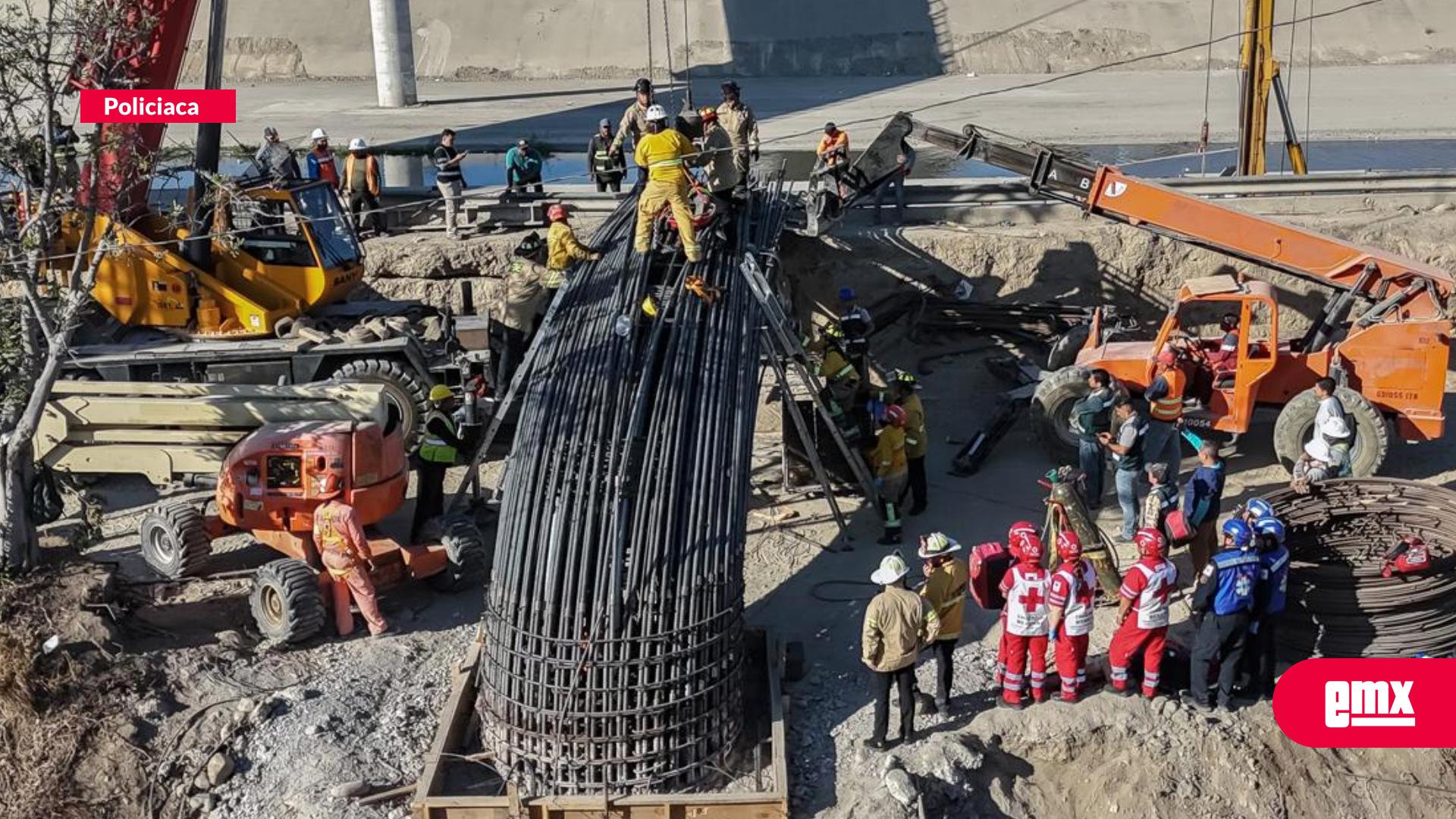 EMX-Derrumbe-en-construcción-del-Viaducto-Tijuana-Aeropuerto-deja-un-herido-y-provoca-caos-vial