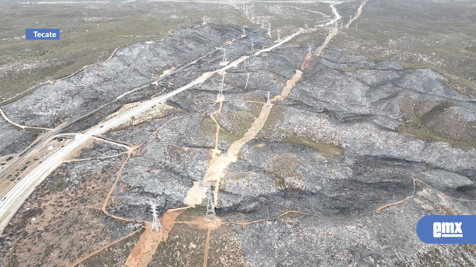 EMX-LIQUIDAN-INCENDIO-FORESTAL-EN-EL-KILÓMETRO-85-DE-LA-CARRETERA-LIBRE-TECATE–MEXICALI