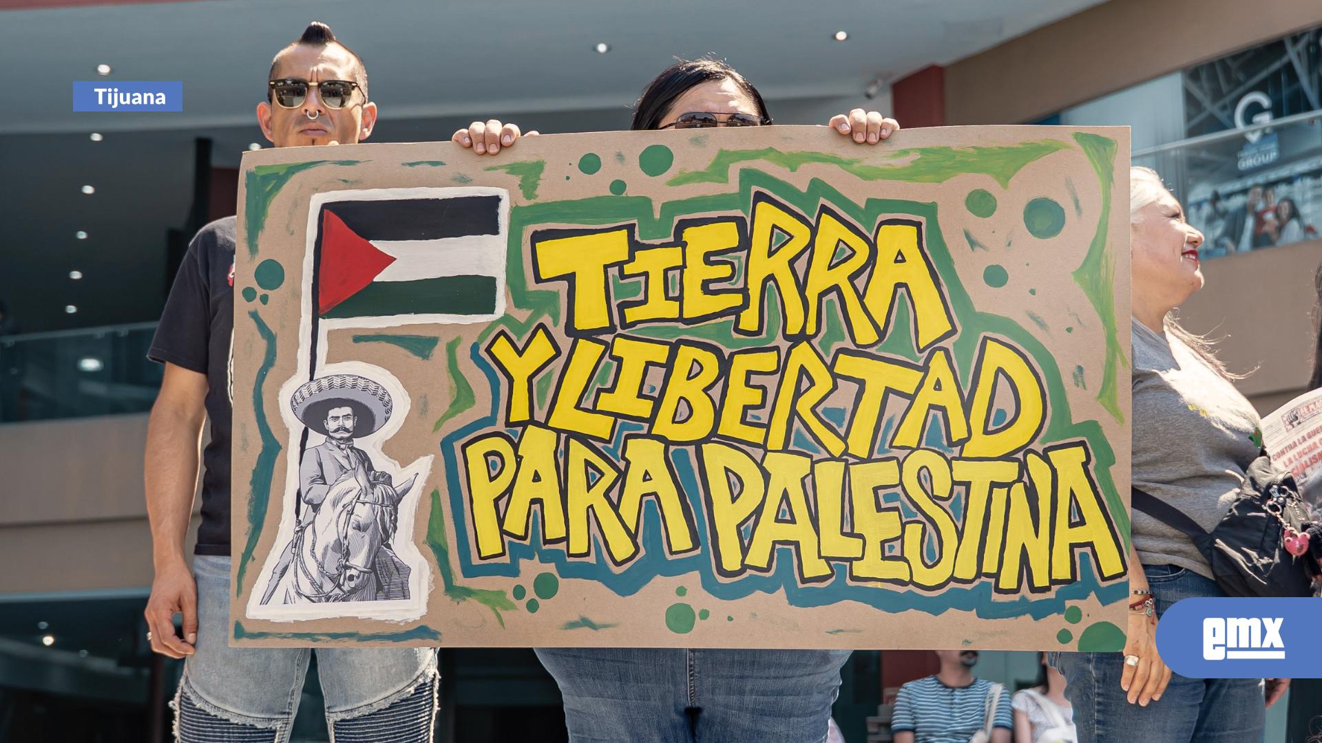 EMX-Se-manifiesta-en-la-oficinas-de-la-Secretaría-de-Relaciones-Exteriores-en-solidaridad-con-el-pueblo-de-Palestina