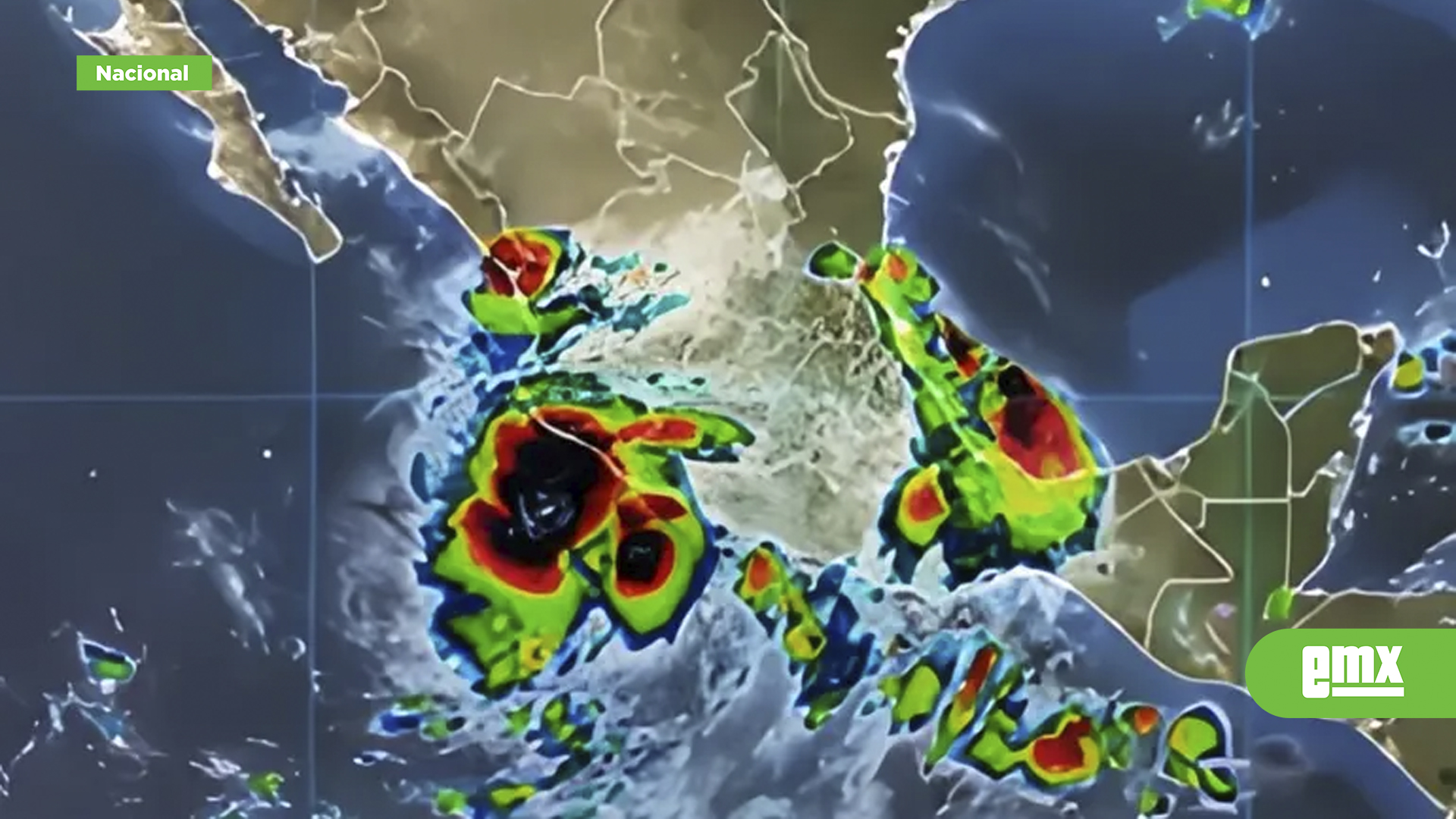 EMX-Tormenta 'Ivo' amenaza con lluvias intensas a estos estados; ésta es su trayectoria