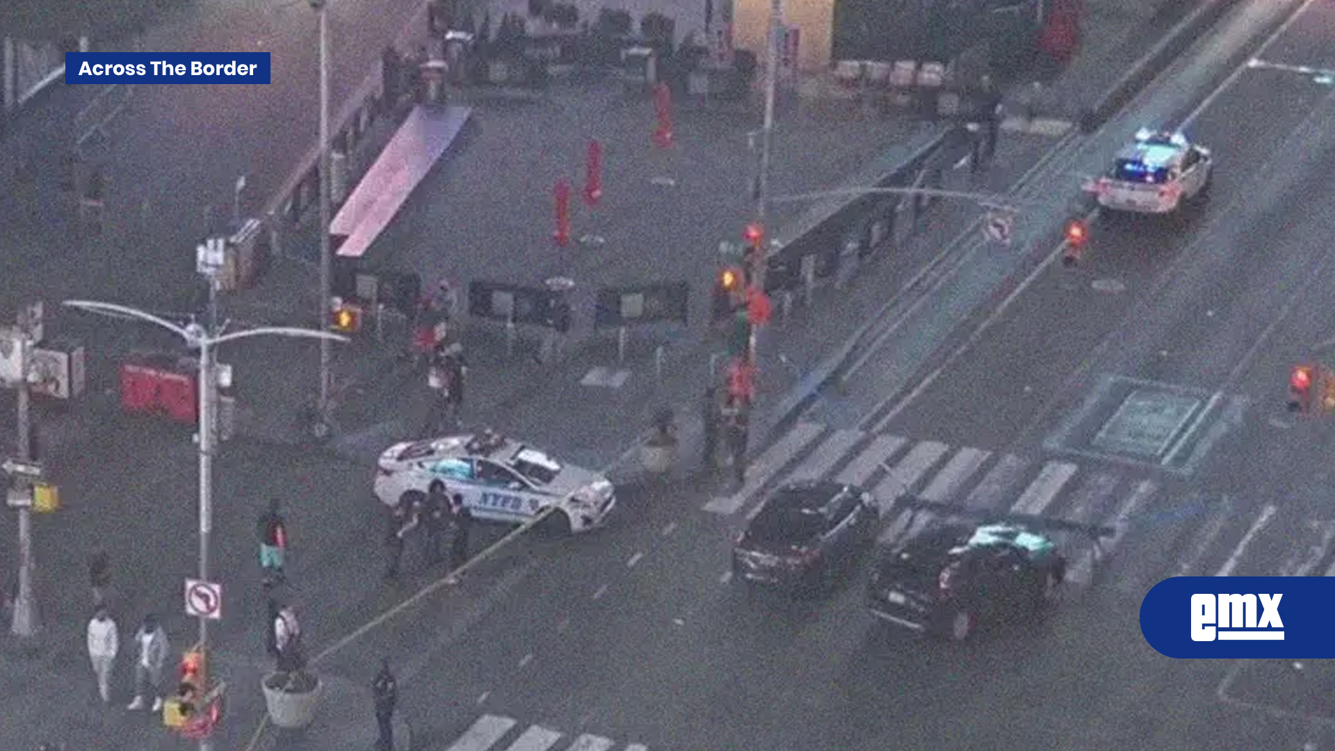 EMX-Tiroteo en Times Square deja tres heridos; policía detiene al sospechoso