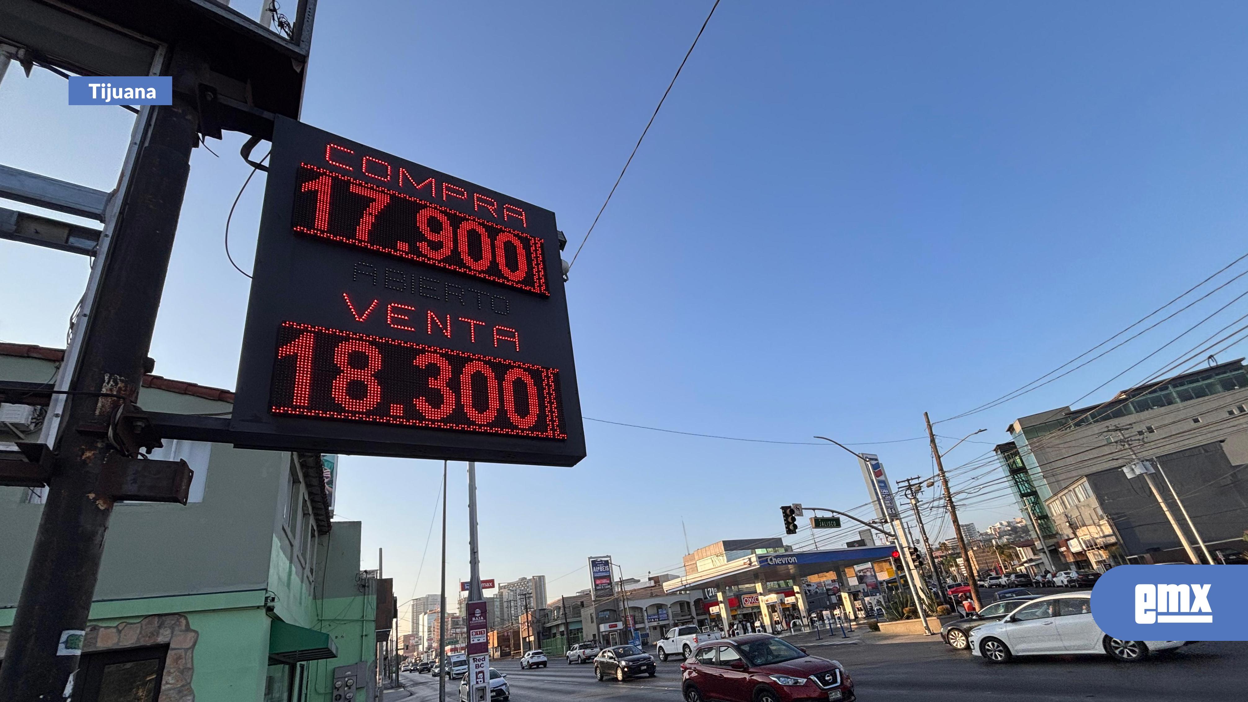 EMX-Tipo de cambio en Tijuana