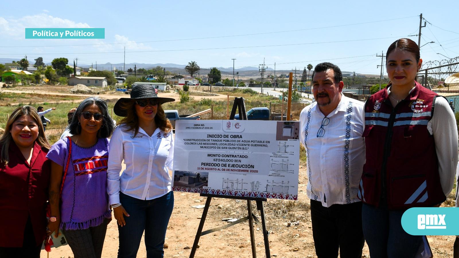 EMX-MIRIAM-CANO...Alcaldesa-de-San-Quintín-pone-en-marcha-obras-de-infraestructura
