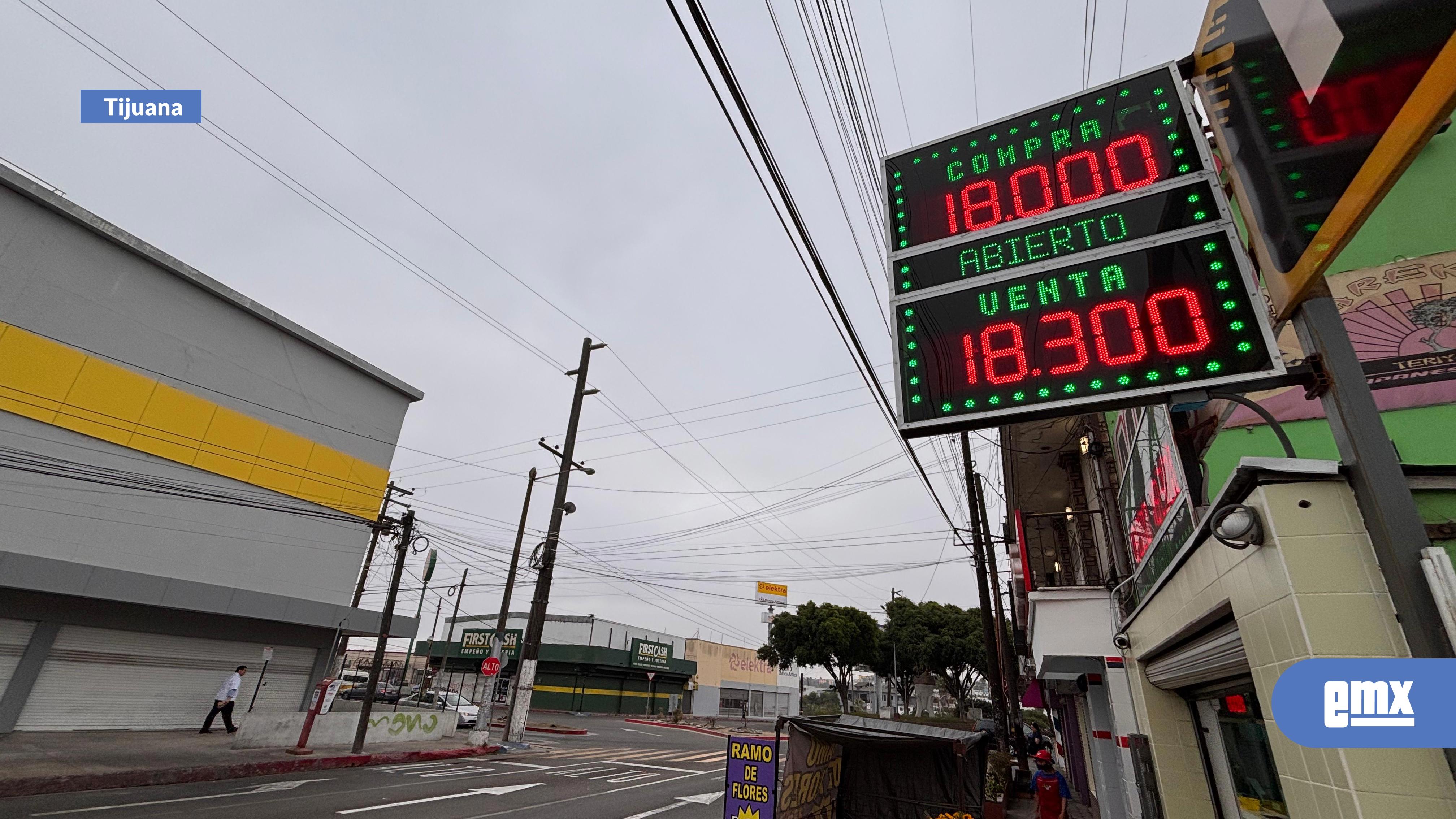 EMX-Tipo de cambio en Tijuana