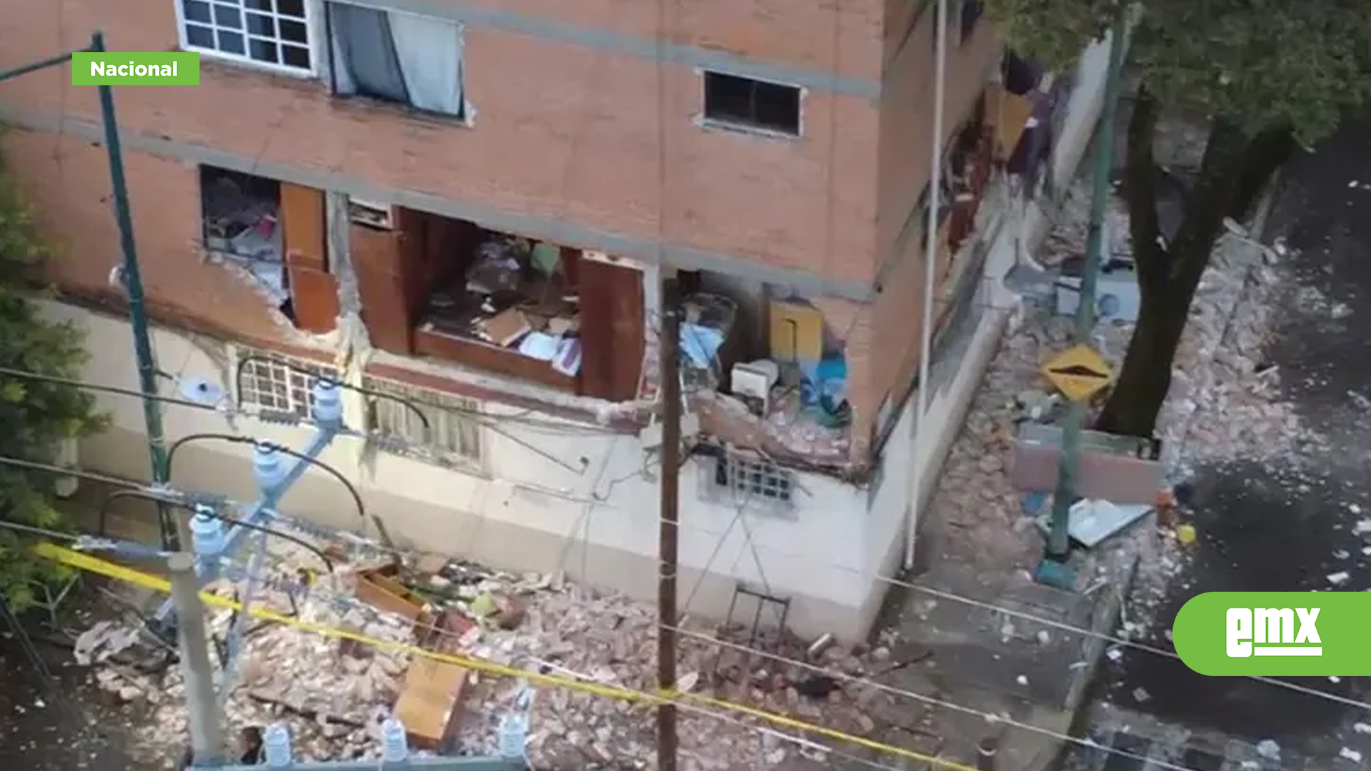 EMX-Terrible explosión en edificio de la colonia Independencia CDMX deja al menos 5 heridos