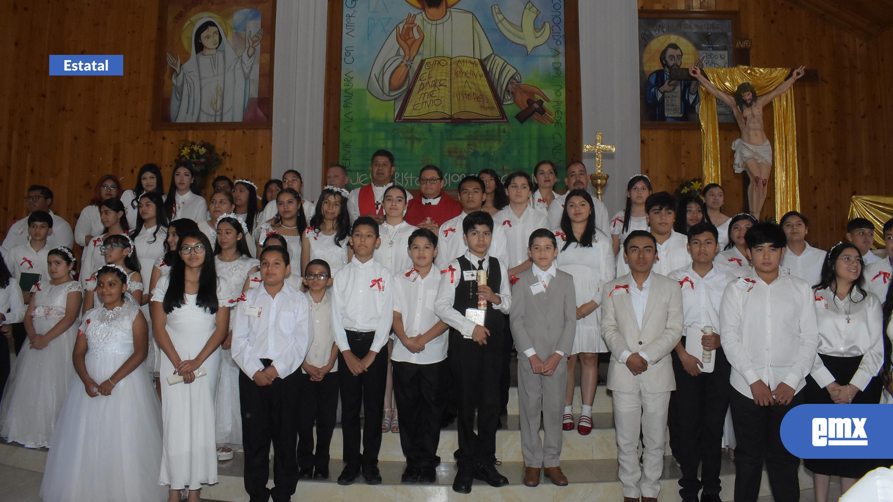 EMX-Celebran decenas de jóvenes católicos  Sacramento de la Confirmación