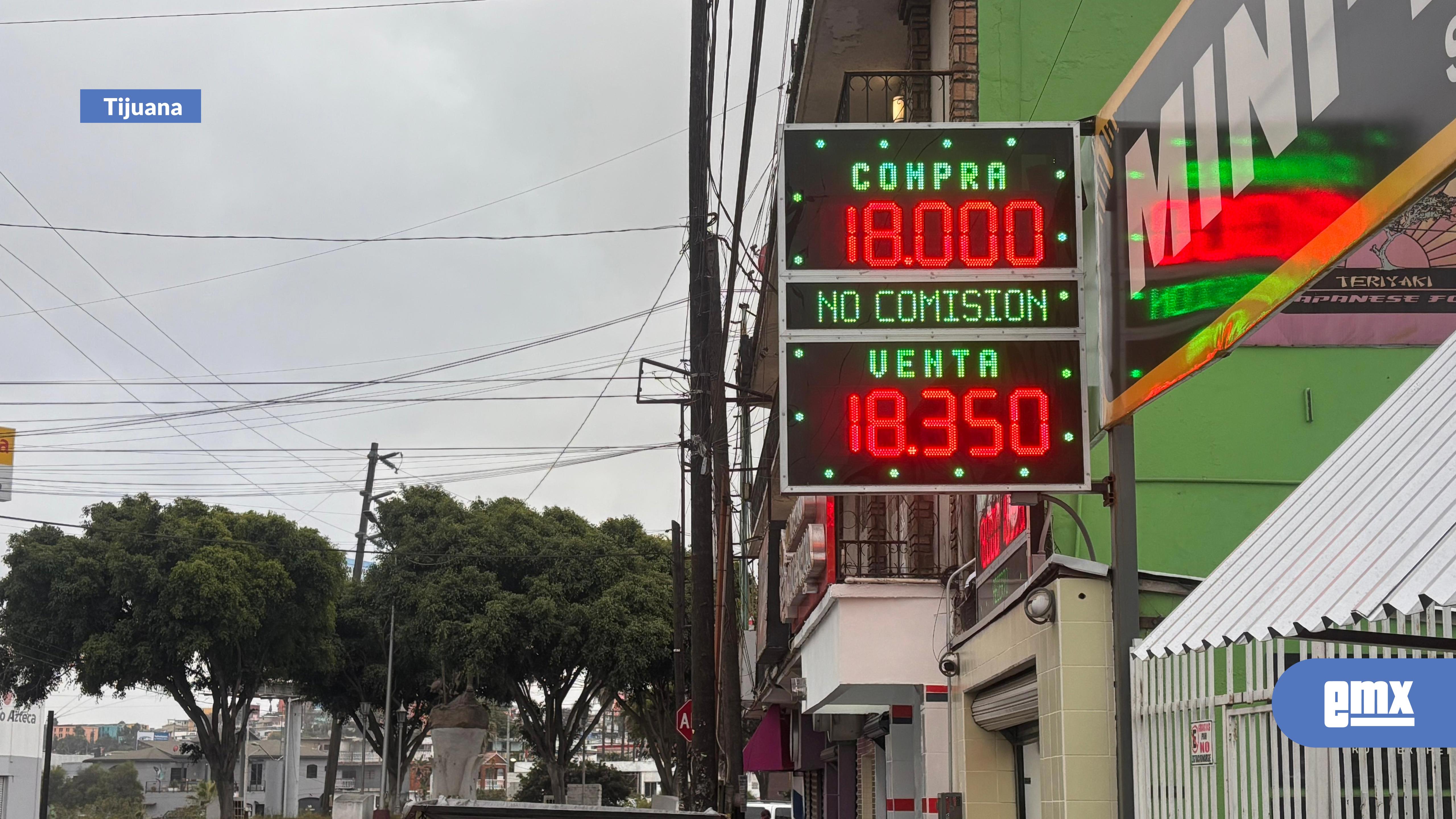 EMX-Tipo de cambio en Tijuana