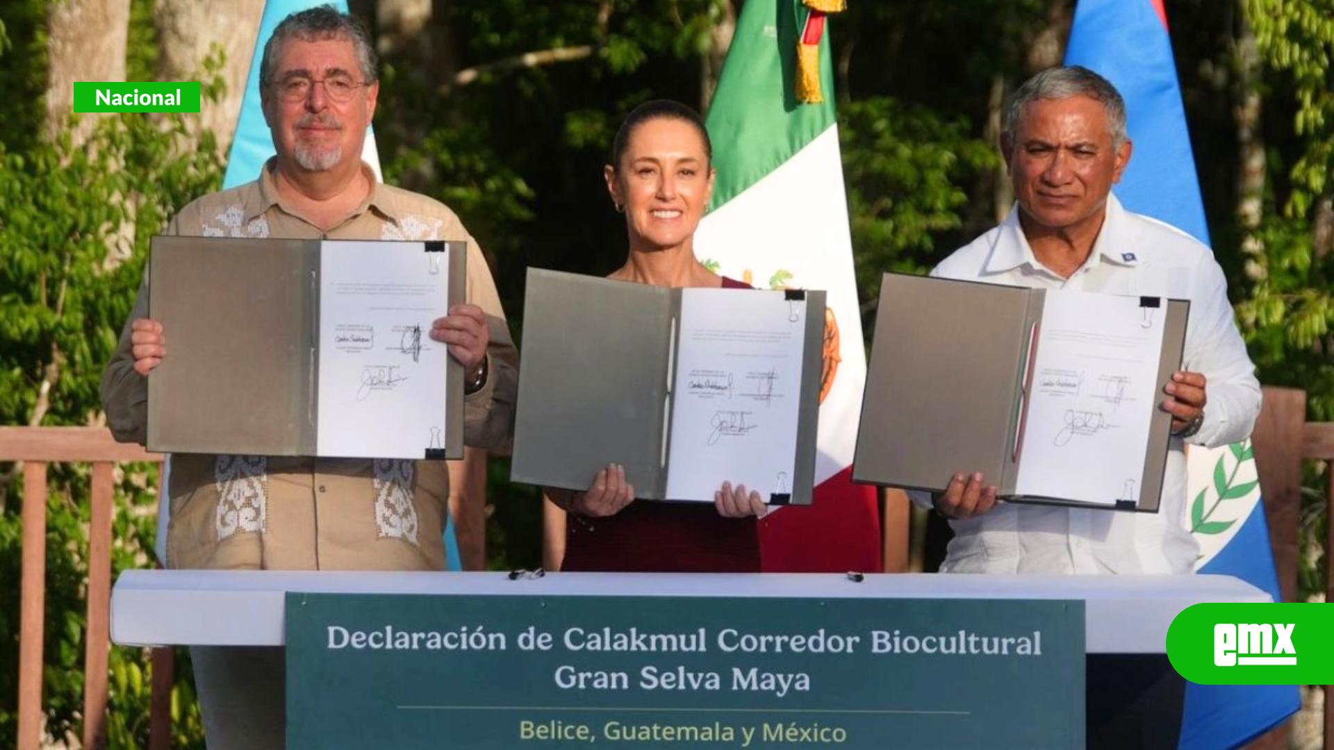 EMX-MÉXICO,-GUATEMALA-Y-BELICE-ANUNCIAN-EL-CORREDOR-BIOCULTURAL-MAS-GRANDE-DEL-MUNDO-EN-SU-TIPO:-CORREDOR-BIOCULTURAL--SELVA-MAYA.-PRESERVARÁ--5.7-MILLONES-DE-HECTÁREAS-DE-SELVA-DE-LOS-TRES-PAÍSES