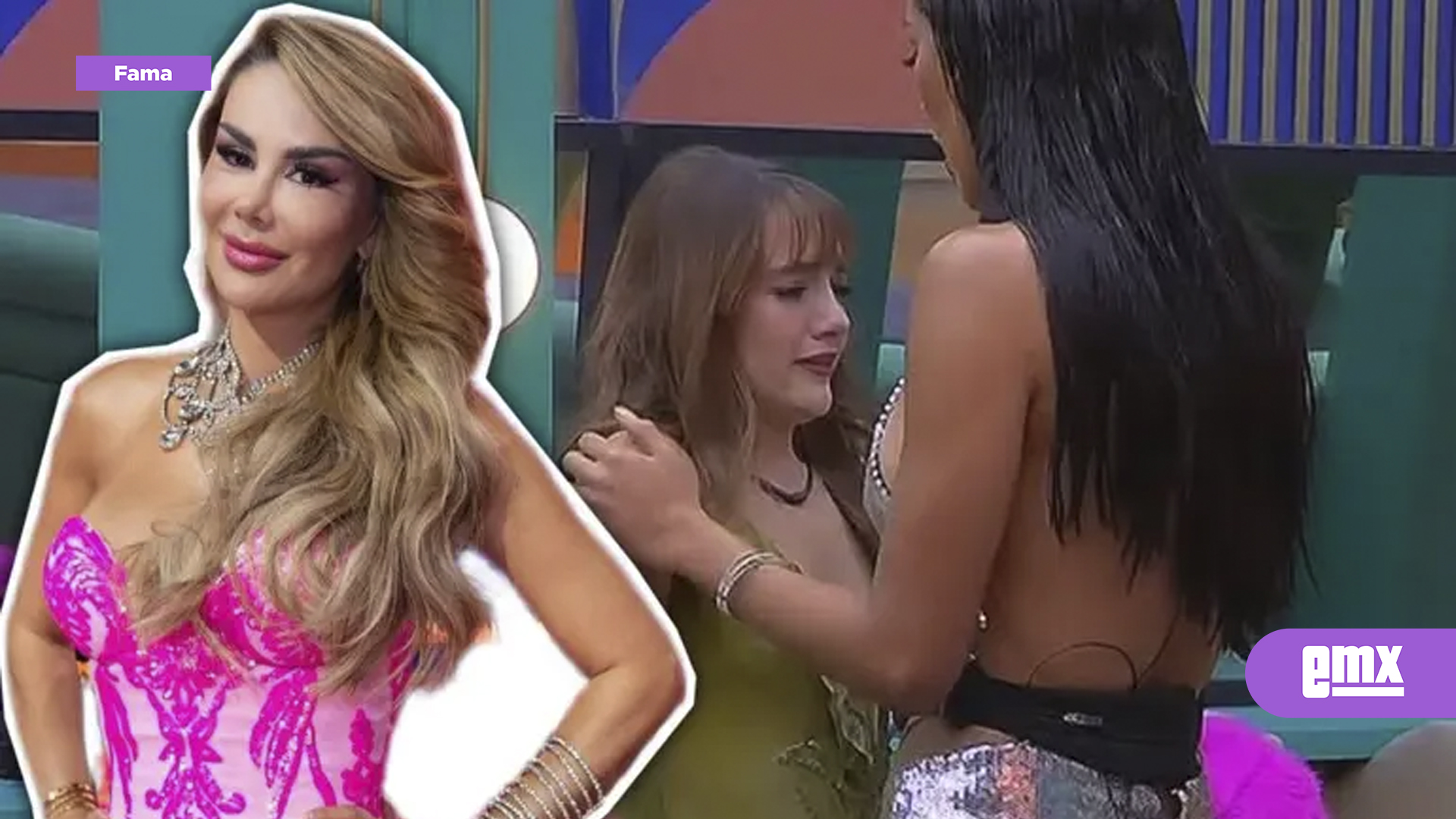 EMX-Elaine Haro llora tras salida de Ninel Conde de LCDLF 2025; cantante le hace promesa
