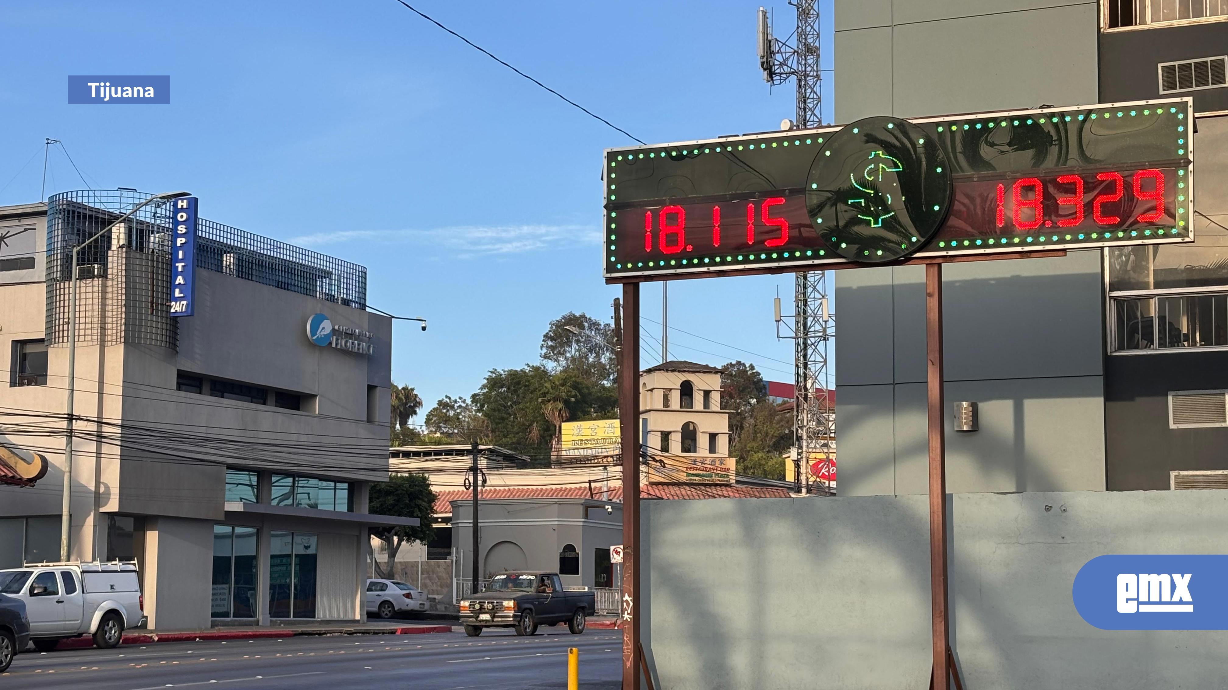 EMX-Tipo de cambio en Tijuana