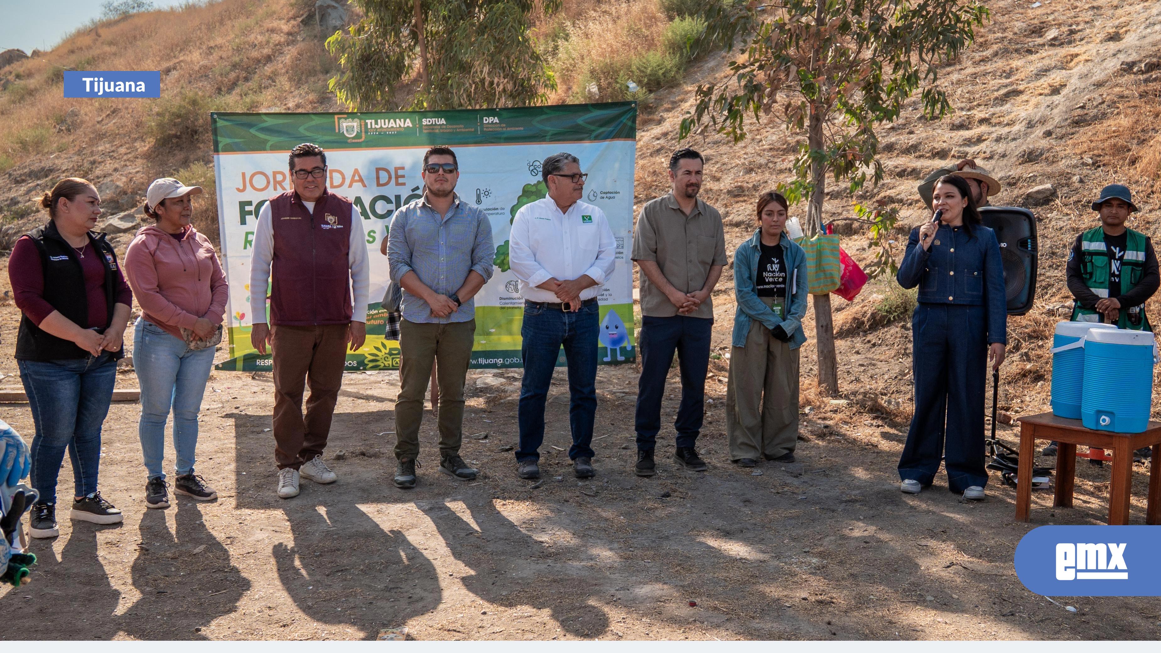 EMX-*Realiza Gobierno de Tijuana macro jornada de forestación 'Respiremos Verde'*