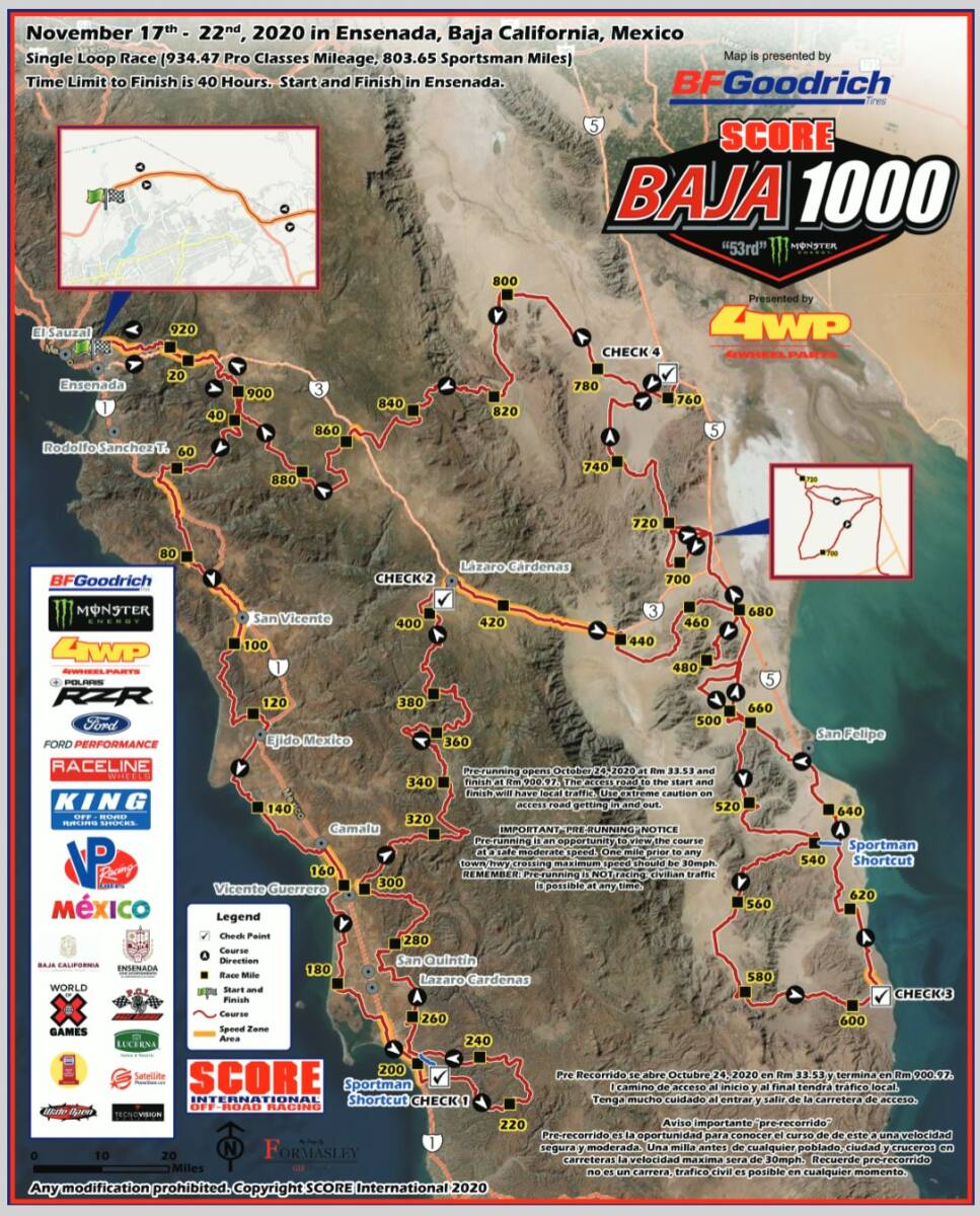 EMX-Score lanza ruta de la "Score baja 500"