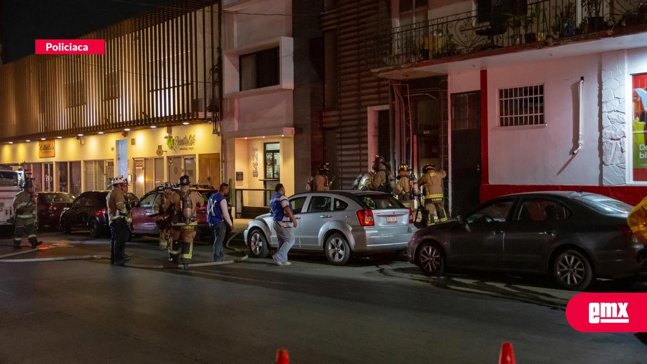 EMX-Bomberos atienden fuga de gas en calle 10