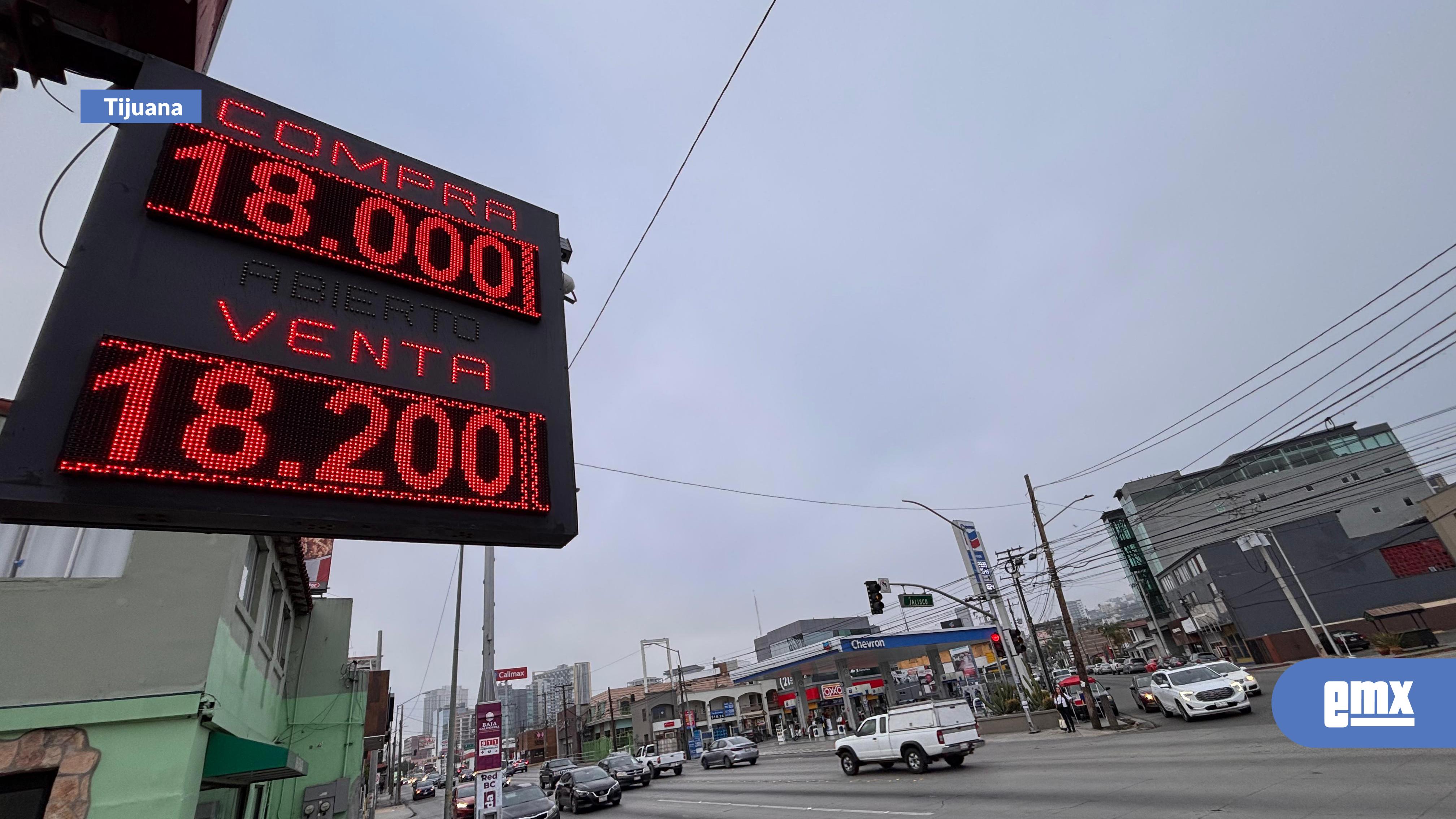 EMX-Tipo de cambio en Tijuana