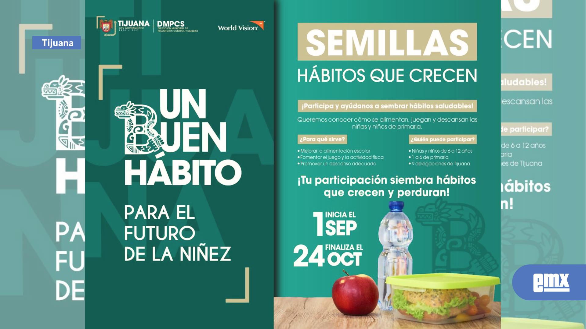 EMX-Impulsa Gobierno Municipal estudio “Semillas: Hábitos que Crecen” en beneficio de la niñez tijuanense