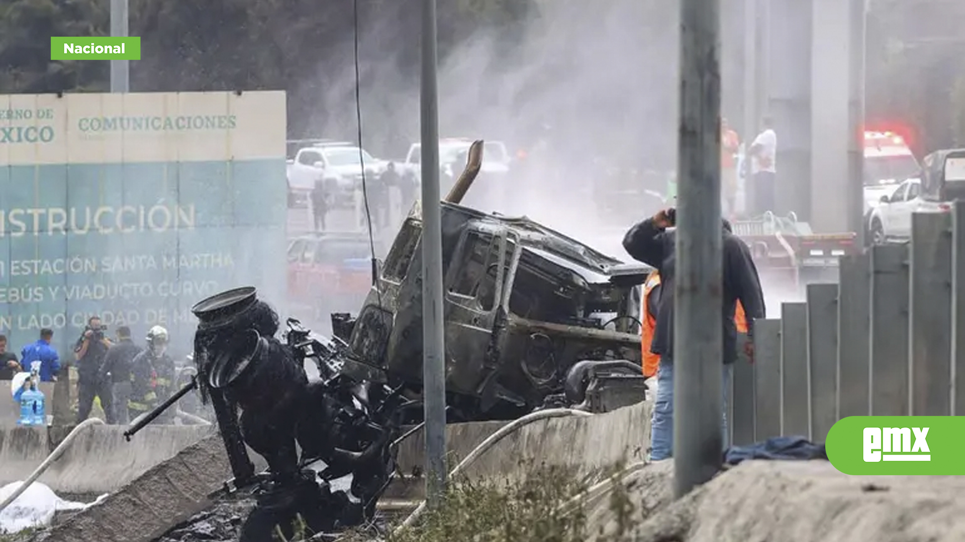 EMX-Se eleva a 6 número de muertos tras explosión en Puente de la Concordia, CDMX