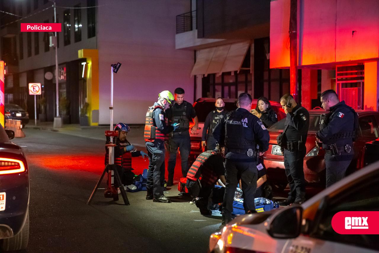 EMX-Menor de 16 años resulta baleado en Zona Centro 