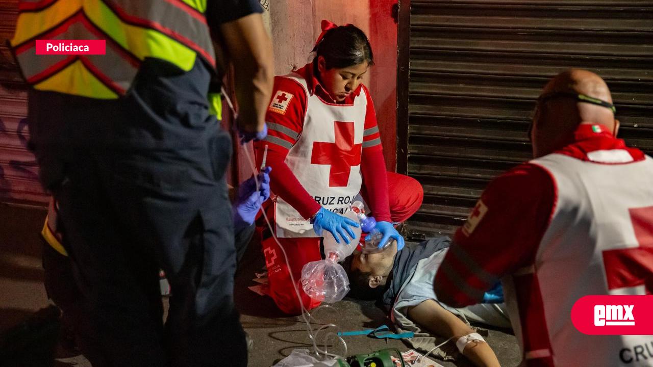 EMX-Hombre en situación de calle sufre sobredosis en Zona Centro