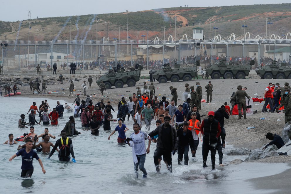 EMX-Marruecos cerró la frontera con Ceuta