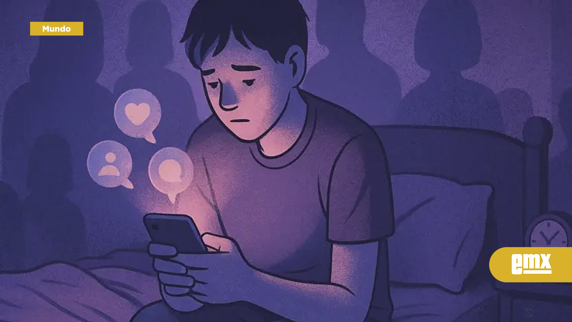EMX-Adolescentes recurren al celular para combatir la soledad
