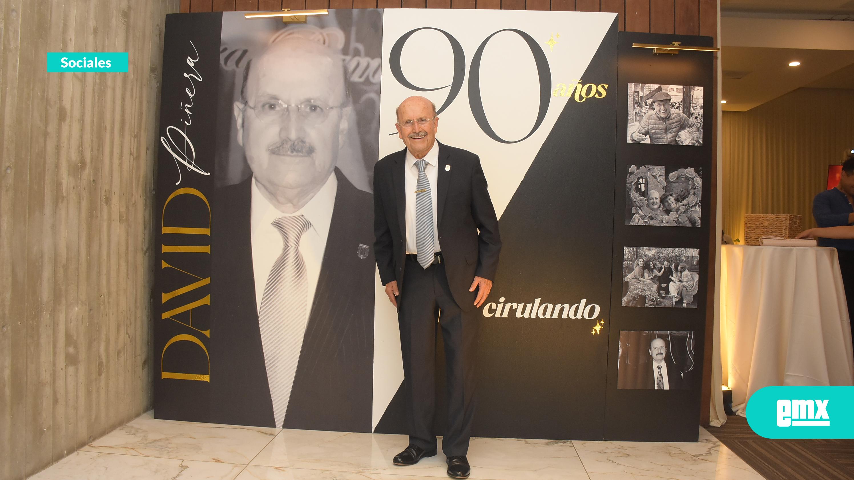 EMX-Celebra 90 aniversario de vida David Piñera Ramírez