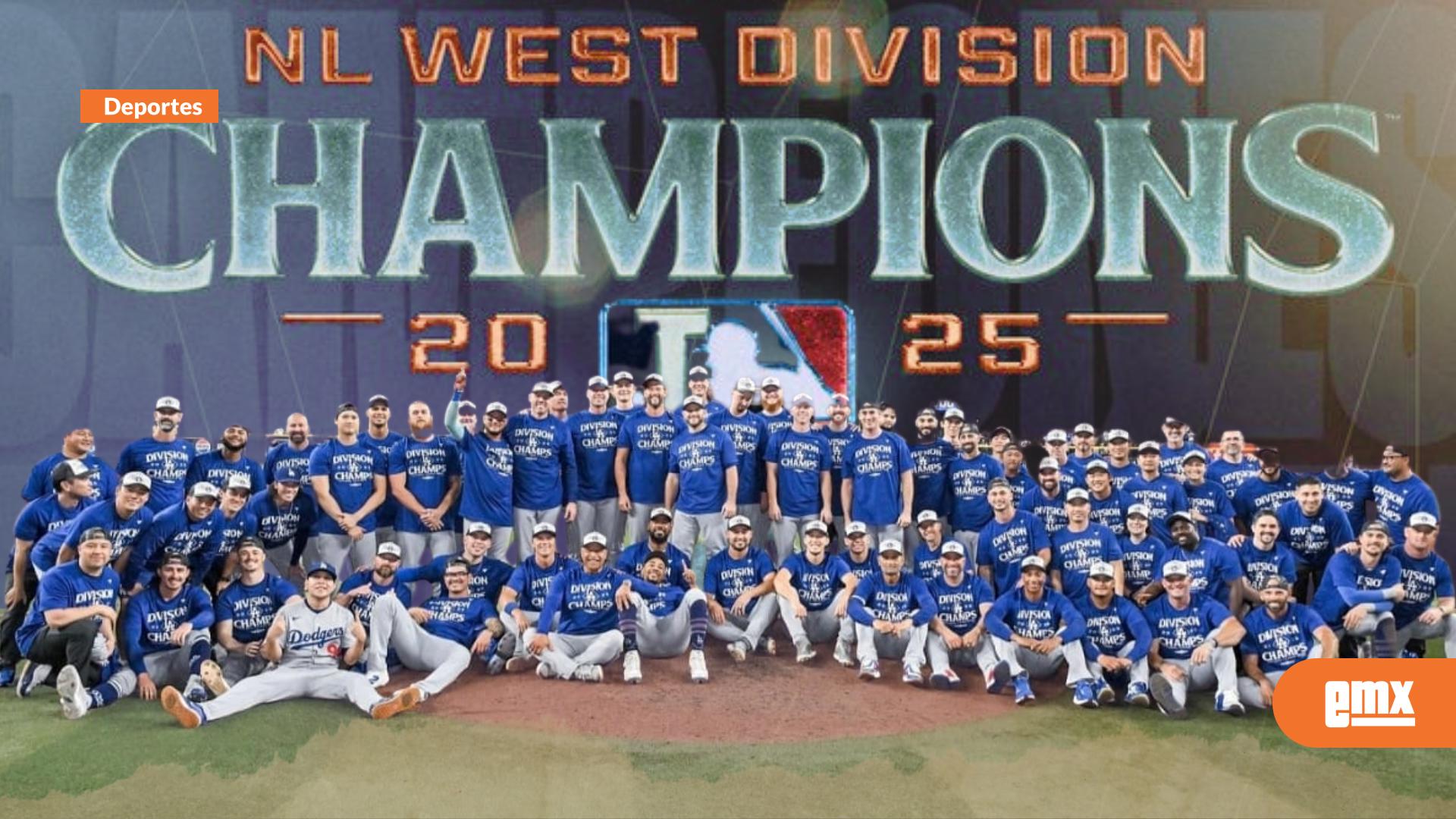 EMX-Gana Dodgers título del Oeste