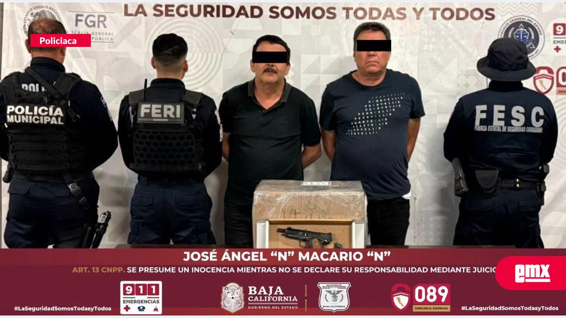 EMX-DETIENEN-A-DOS-HOMBRES-ARMADOS-Y-CON-METANFETAMINA-EN-TIJUANA
