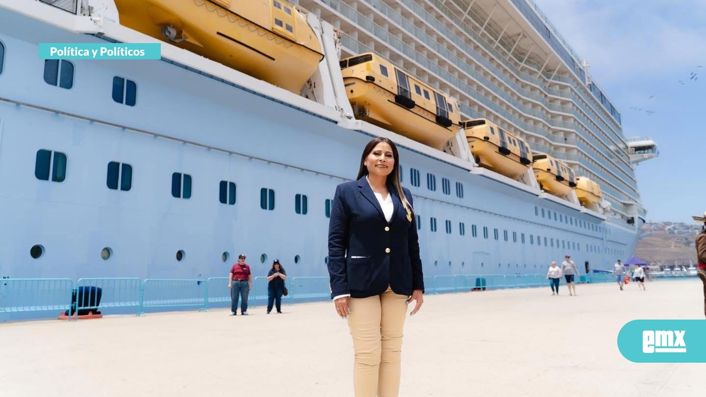 EMX-CLAUDIA-AGATÓN-MUÑIZ…destaca-arribo-de-cruceros-turísticos-al-Puerto-de-Ensenada