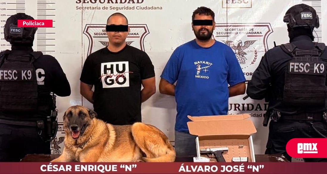EMX-Se divertían dos individuos disparando una 9 mm en Tijuana