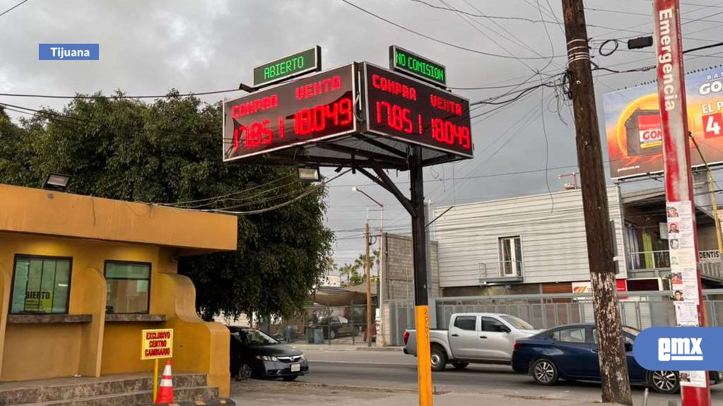 EMX-Tipo de cambio en Tijuana