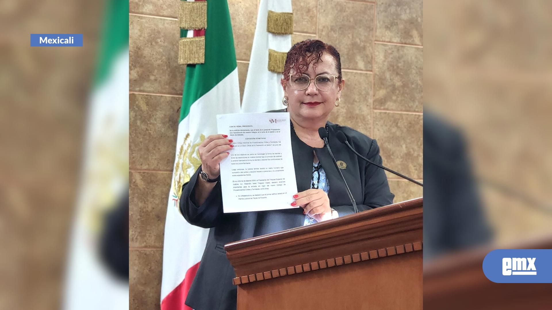 EMX-Exige congreso de Baja California avances en código de procedimientos civiles