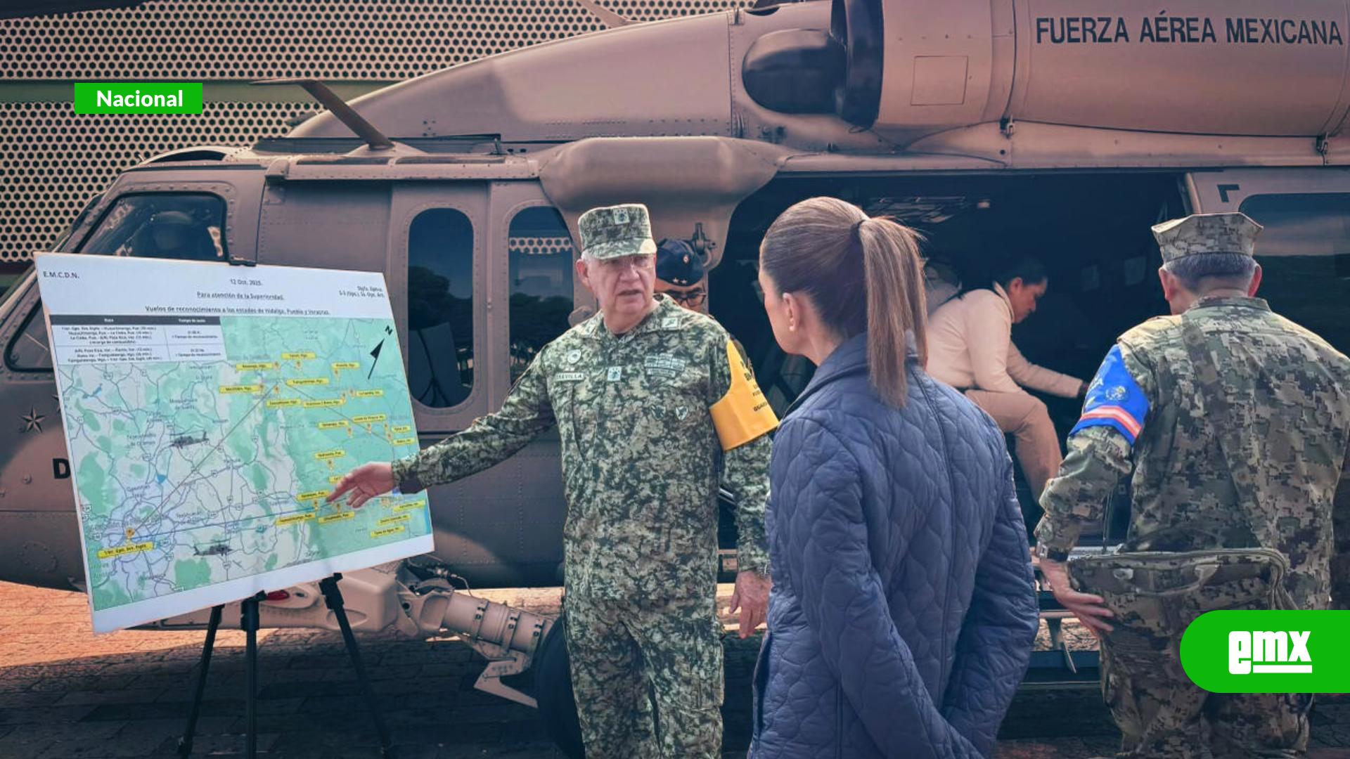 EMX-Presidenta Claudia Sheinbaum visita a damnificados por las lluvias en Puebla, Veracruz e Hidalgo