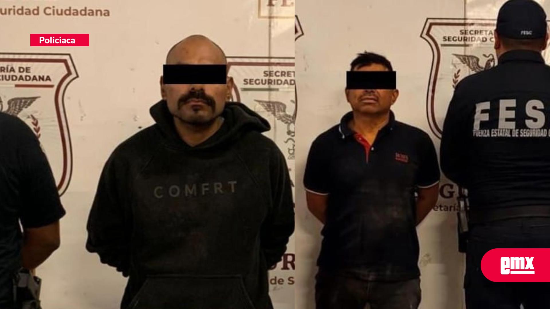 EMX-Policía-estatal-presenta-a-dos-detenidos,-por-violencia-familiar