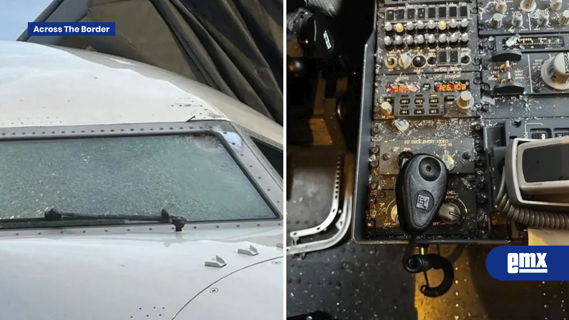 EMX-Misterio-a-11-mil-metros:-Avión-aterriza-de-emergencia-en-Utah-tras-quebrarse-el-parabrisas