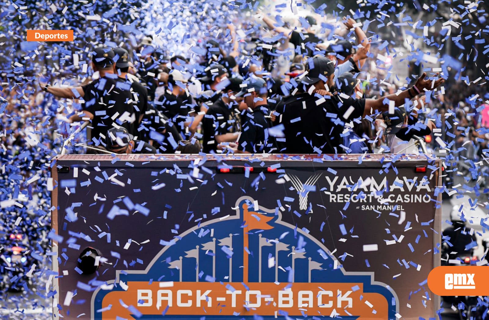 EMX-Celebra Dodgers nuevo título de Serie Mundial 