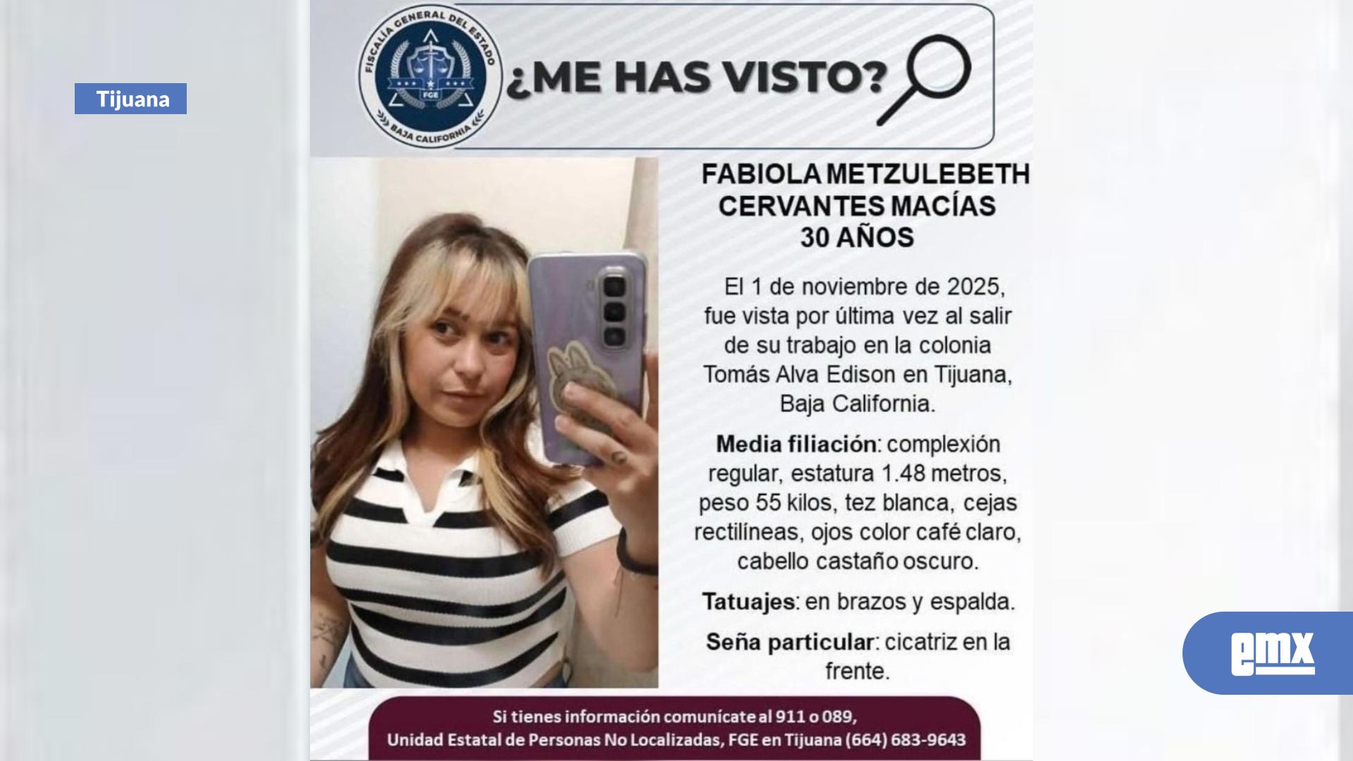 EMX-¡Que Fabiola aparezca con vida! exige SUCOMM
