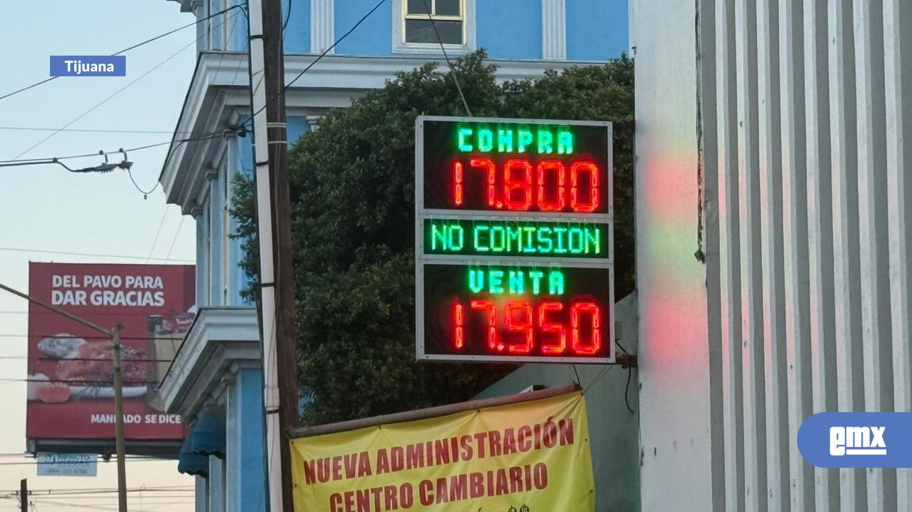 EMX-Cotización del tipo de cambio para este jueves 13 de noviembre