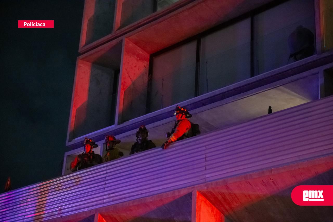 EMX-Bomberos atienden fuga de gas en departamentos de la Zona Centro