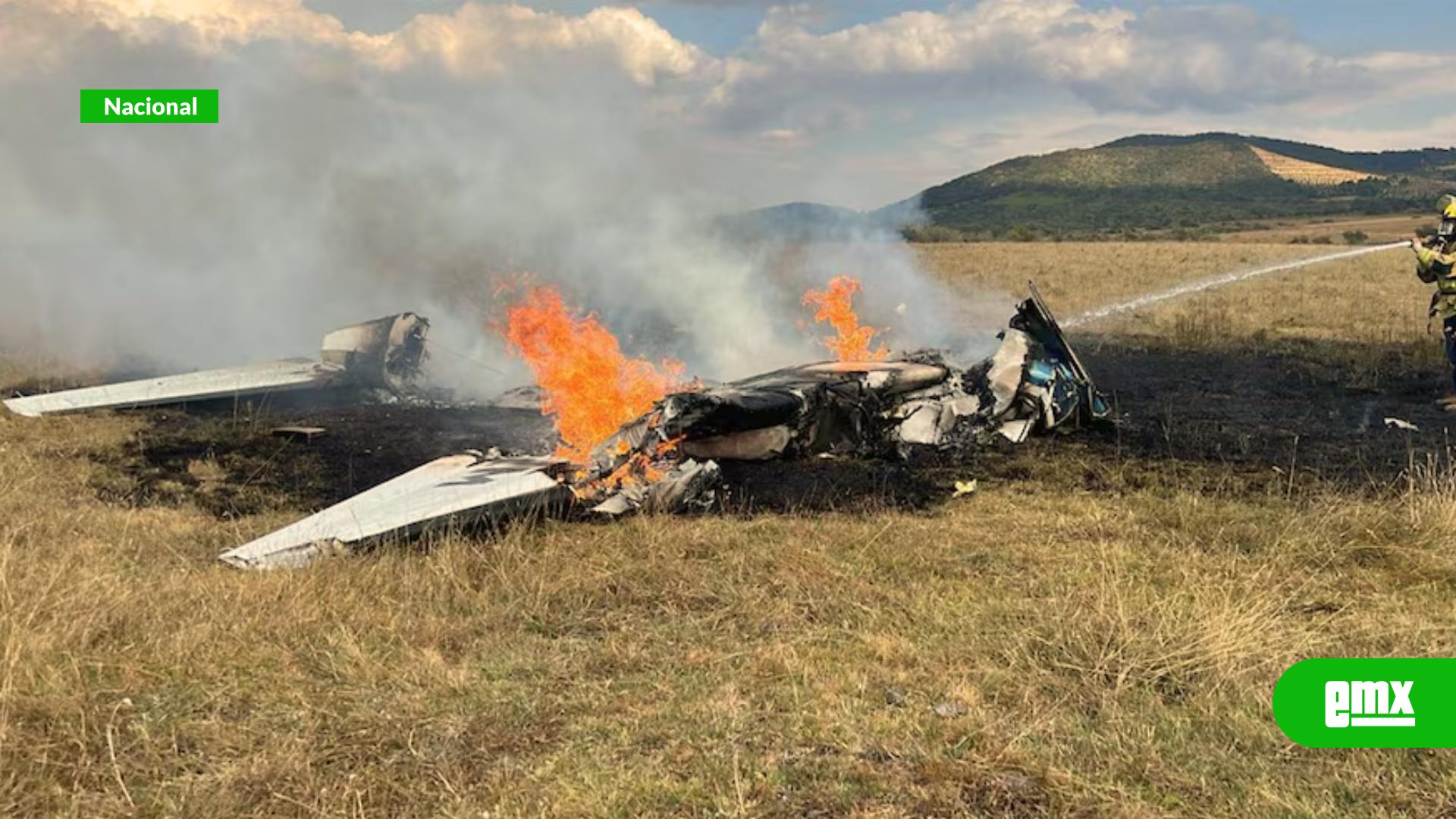 EMX-Avioneta-se-desploma-en-Purépero;-cinco-personas-resultan-heridas-en-medio-de-jornada-violenta-en-Michoacán