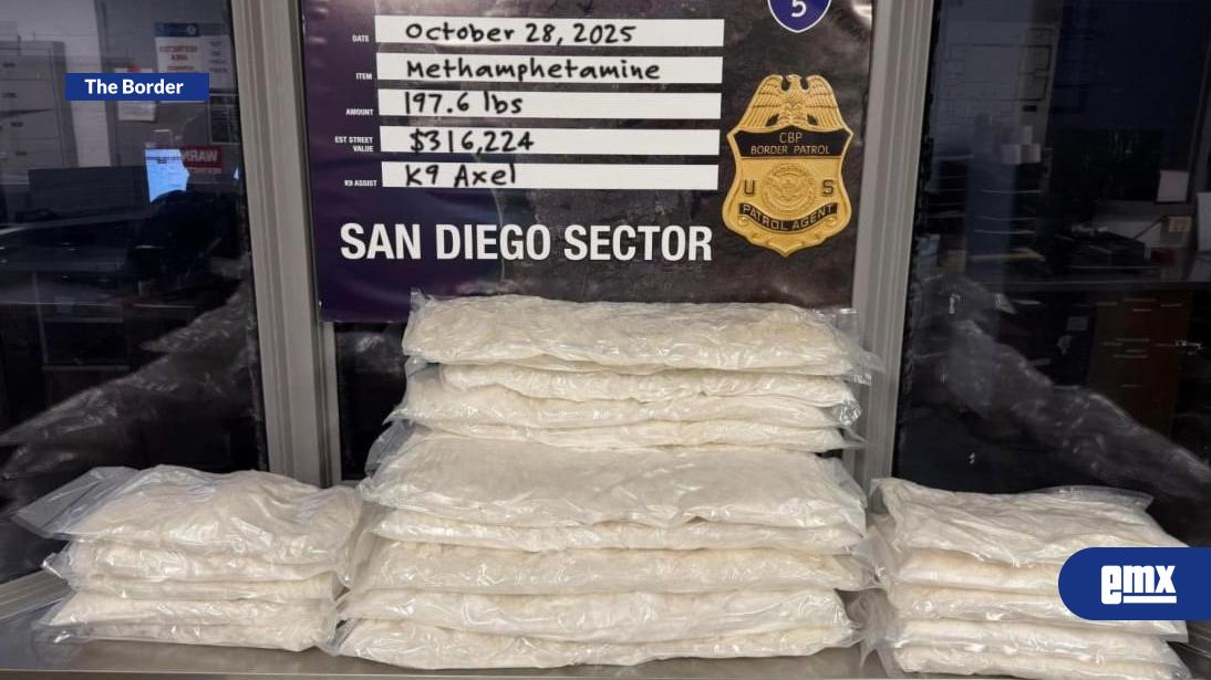 EMX-Informa-Patrulla-Fronteriza-decomisos-de-metanfetamina-y-cocaína