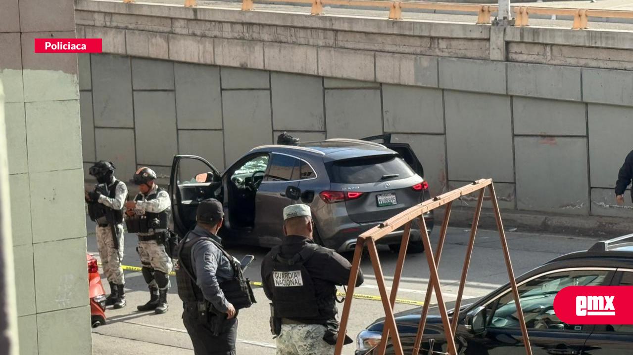 EMX-Últimahora: Disparan a vehículo en la salida de la garita del Chaparral