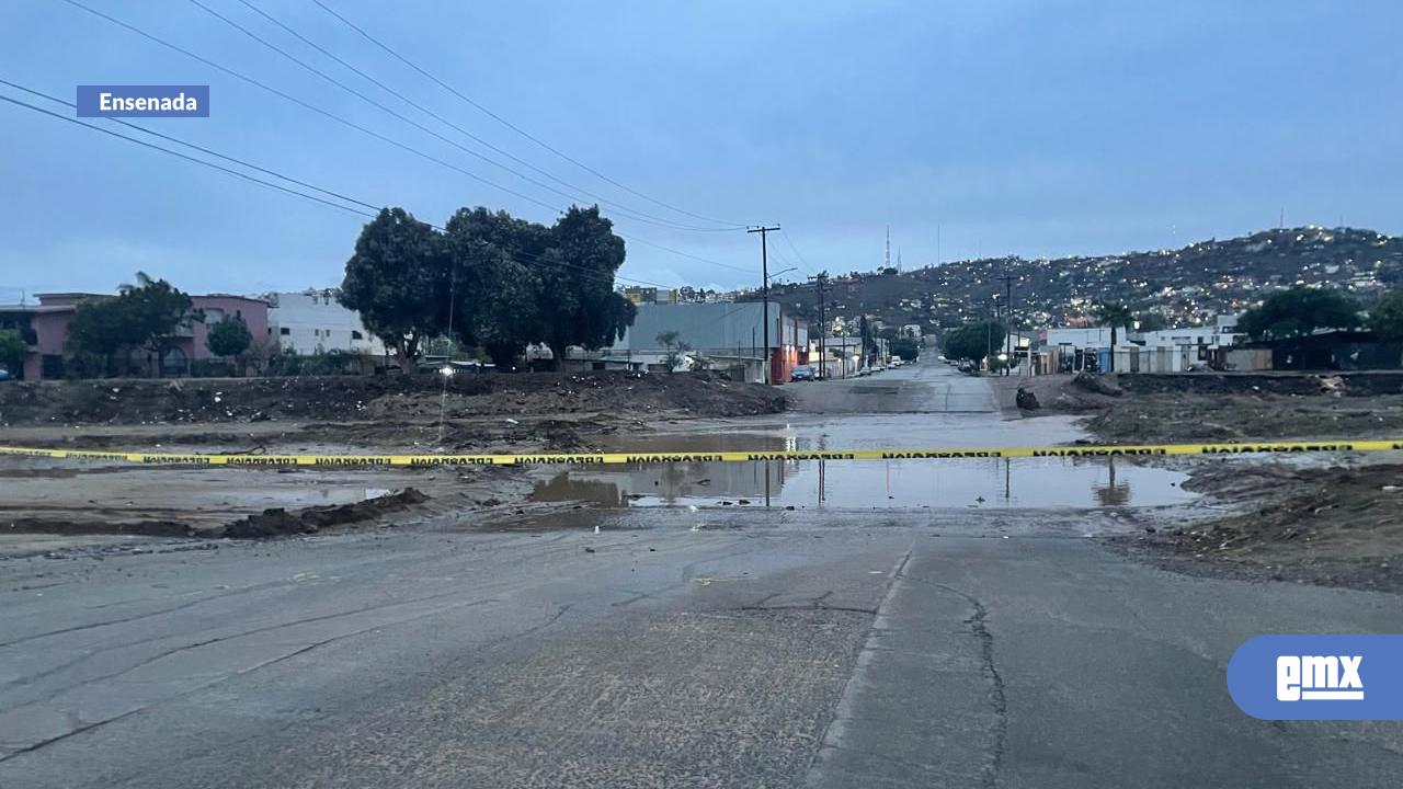 EMX-Se registran 9.6 mm de lluvia en Ensenada; se mantienen cierres preventivos de vados: Gobierno de Claudia Agatón