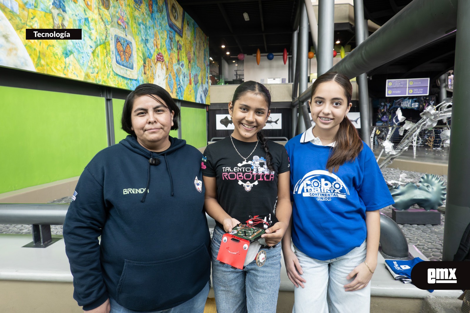 EMX-Realizan en Tijuana la final continental de ROBO MATRIX: niñas toman liderazgo en la ciencia y la tecnología