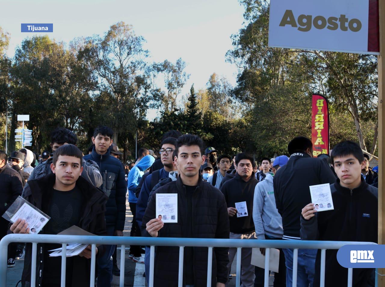 EMX-Realizará Gobierno de Tijuana sorteo del Servicio Militar Nacional el domingo 23 de noviembre