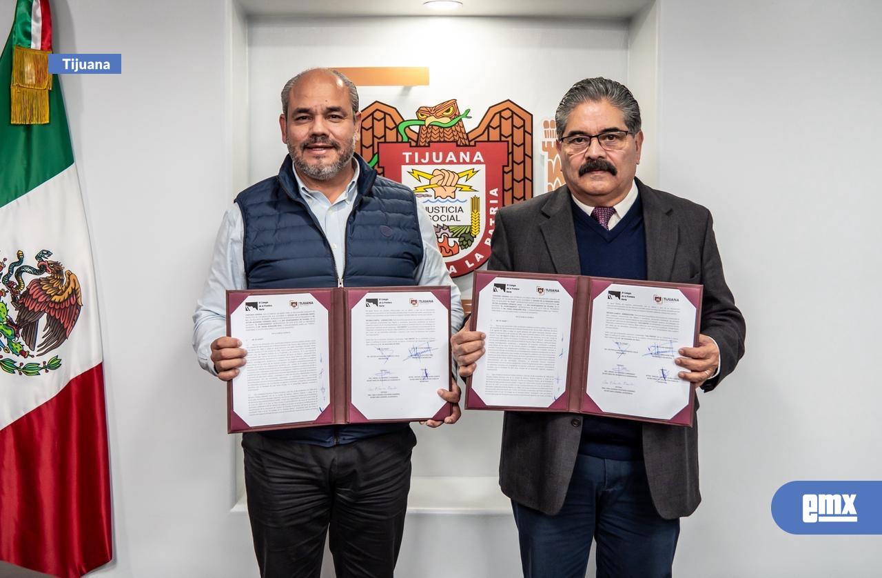 EMX-Formaliza-XXV-Ayuntamiento-de-Tijuana-convenio-de-colaboración-con-El-Colegio-de-la-Frontera-Norte