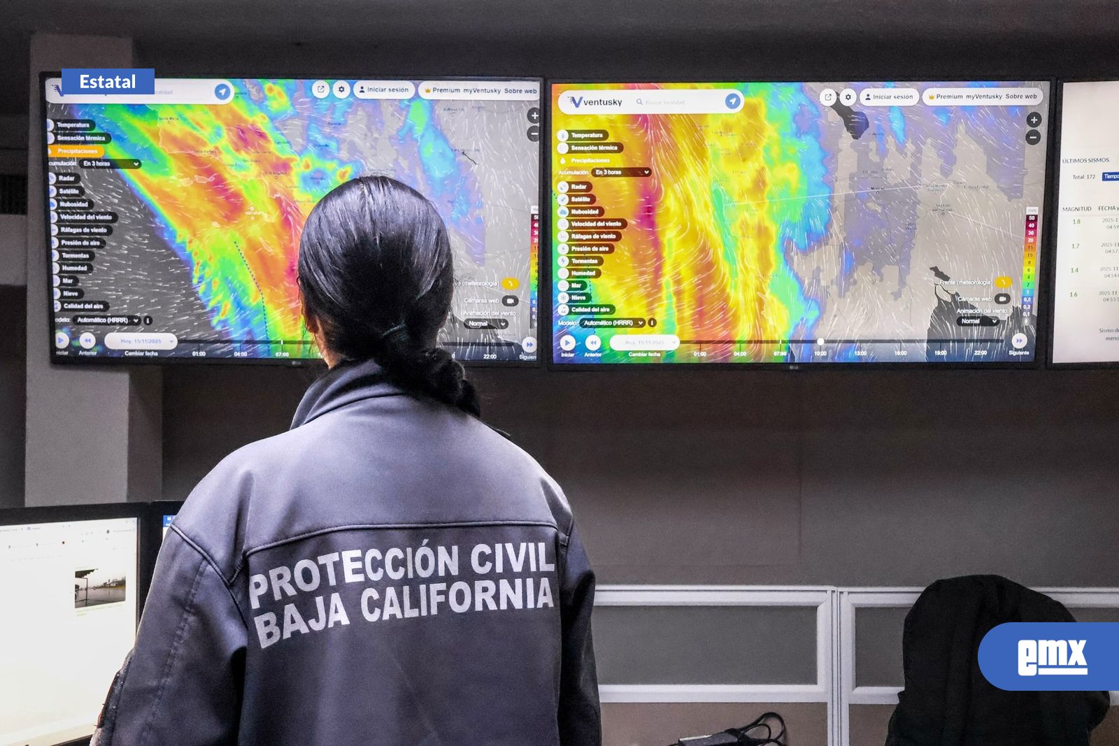 EMX-Primera-tormenta-invernal-deja-lluvias,-encharcamientos-y-40-cm-de-nieve-en-Baja-California